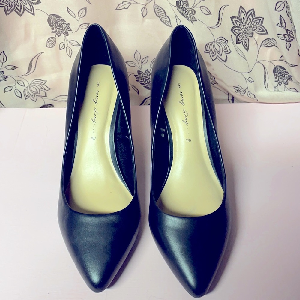 👠Stylish Black high heal In Every Story brand 7W